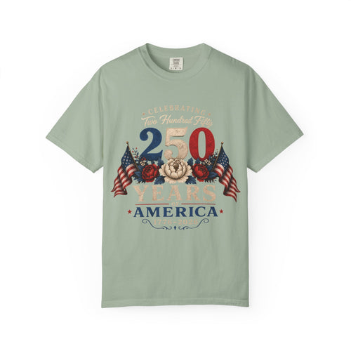 250 Years America Anniversary T-Shirt — Patriotic Independence Day Tee