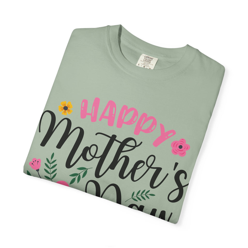Mother's Day Floral T-Shirt — "Happy Mother's Day" Celebration Tee